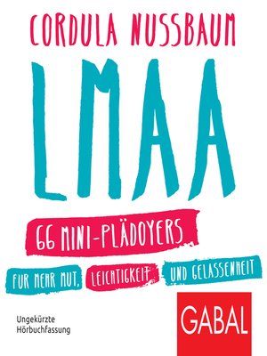 cover image of LMAA